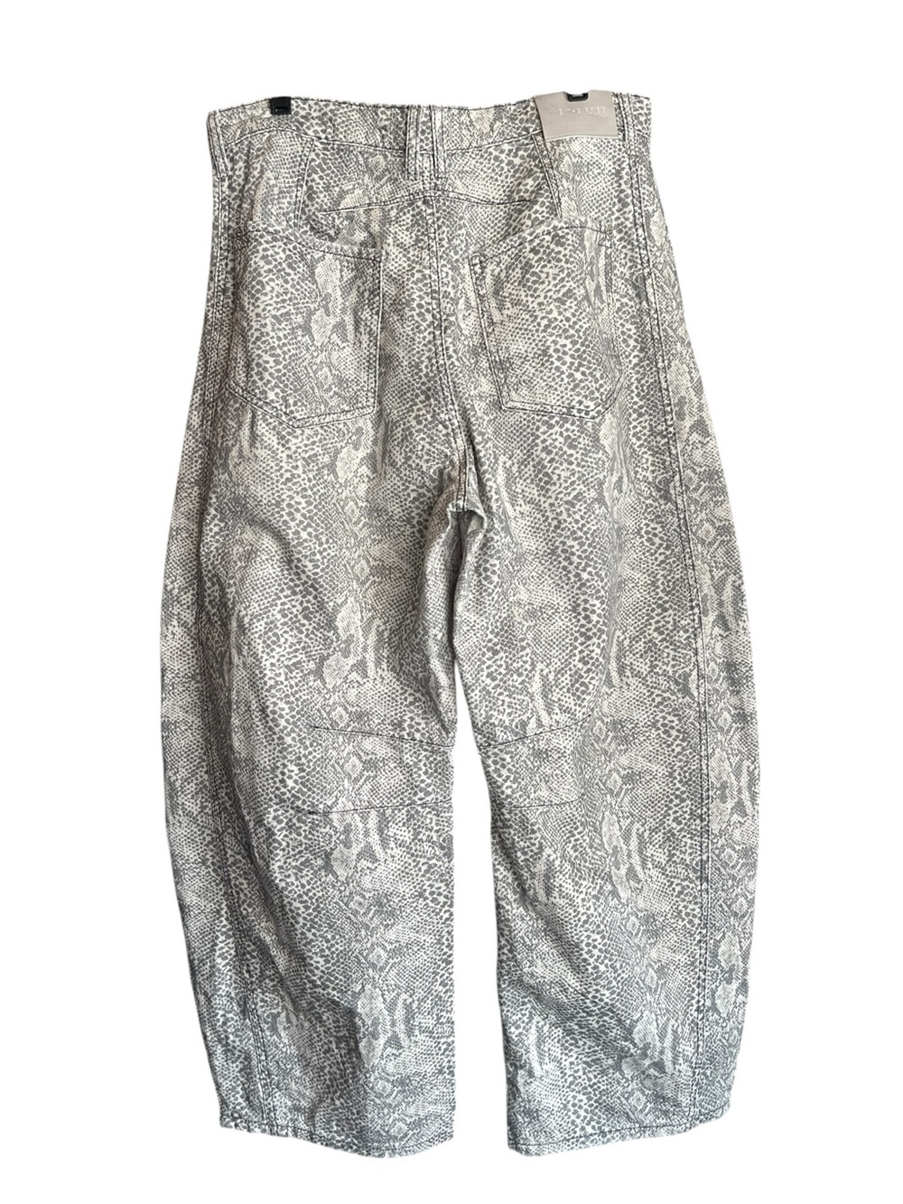 Free People We The Free Good Luck Printed Barrel Pants - Picture 3 of 8